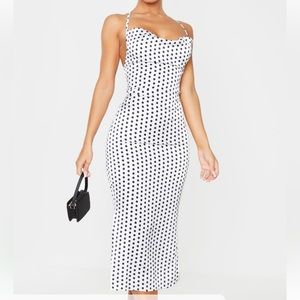 Polka Dot Midi Dress